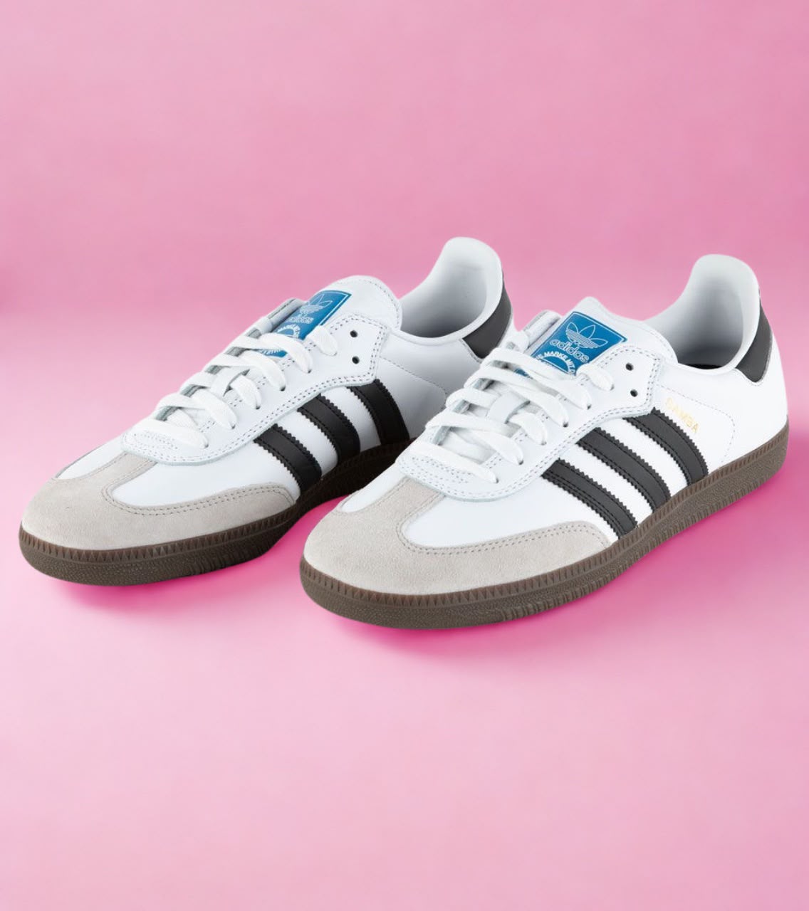 Adidas Samba- OG White Core Black